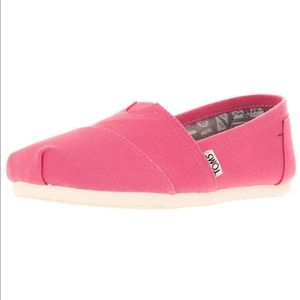 Tom’s Classic Canvas Slip-on Loafers, Pink
